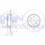 DELPHI Bremsscheibe