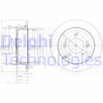 DELPHI Bremsscheibe