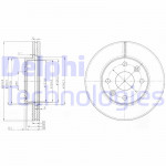 DELPHI Bremsscheibe