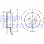 DELPHI Bremsscheibe