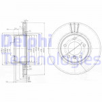 DELPHI Bremsscheibe