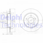DELPHI Bremsscheibe