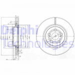DELPHI Bremsscheibe