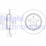 DELPHI Bremsscheibe