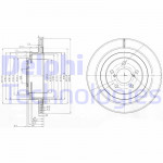 DELPHI Bremsscheibe