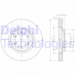 DELPHI Bremsscheibe