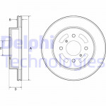 DELPHI Bremsscheibe