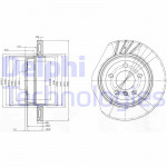 DELPHI Bremsscheibe