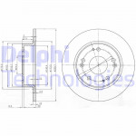 DELPHI Bremsscheibe