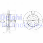 DELPHI Bremsscheibe