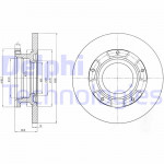 DELPHI Bremsscheibe