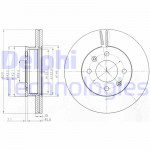 DELPHI Bremsscheibe