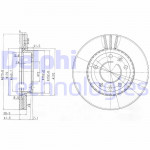 DELPHI Bremsscheibe