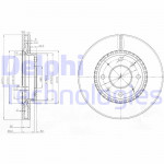 DELPHI Bremsscheibe