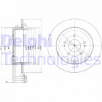 DELPHI Bremsscheibe