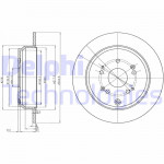 DELPHI Bremsscheibe