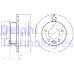 DELPHI Bremsscheibe