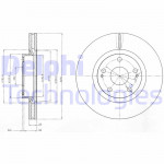 DELPHI Bremsscheibe