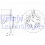 DELPHI Bremsscheibe