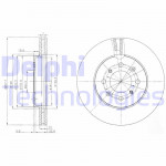 DELPHI Bremsscheibe