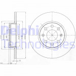 DELPHI Bremsscheibe