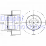 DELPHI Bremsscheibe