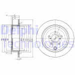 DELPHI Bremsscheibe