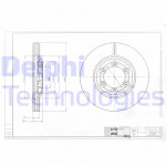 DELPHI Bremsscheibe