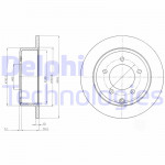 DELPHI Bremsscheibe