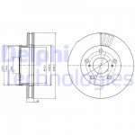 DELPHI Bremsscheibe