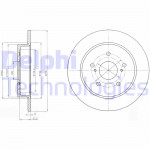DELPHI Bremsscheibe