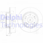 DELPHI Bremsscheibe