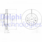 DELPHI Bremsscheibe