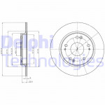 DELPHI Bremsscheibe