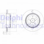 DELPHI Bremsscheibe