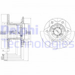 DELPHI Bremsscheibe
