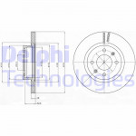 DELPHI Bremsscheibe