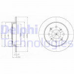 DELPHI Bremsscheibe