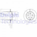 DELPHI Bremsscheibe