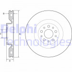 DELPHI Bremsscheibe