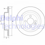 DELPHI Bremsscheibe