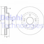 DELPHI Bremsscheibe