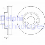 DELPHI Bremsscheibe