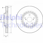 DELPHI Bremsscheibe