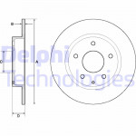 DELPHI Bremsscheibe