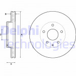 DELPHI Bremsscheibe