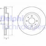 DELPHI Bremsscheibe
