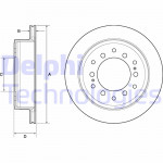 DELPHI Bremsscheibe