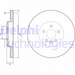 DELPHI Bremsscheibe