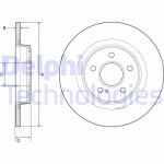 DELPHI Bremsscheibe